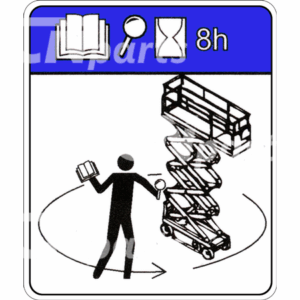 Veiligheidssticker Skyjack