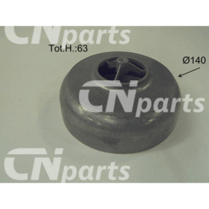 Impco luchthoorn CA125 adapter, diameter 2"1/8