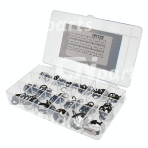 Assortiment seegerringen inwendig 10t/m27 mm 260 stuks