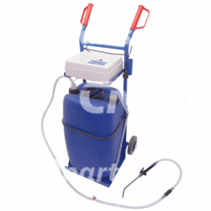 Complete mobiele vulkar 60L incl. 12V Accu