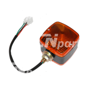 Knipperlicht 48V incl. lampjes 80x80-70mm