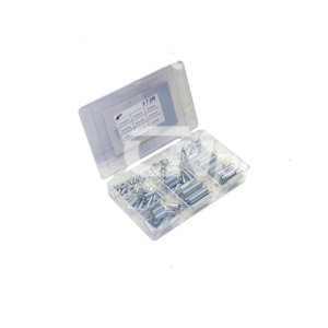 Assortiment trekveren 166 stuks