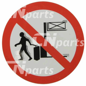 Veiligheidssticker 85mm