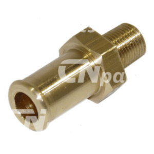 Koppeling 1/8” NPT x 1/2" slang
