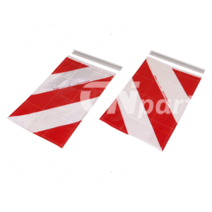 Veiligheidsvlag laadklep 400x250 mm Ratcliff