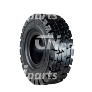 Volrubber achterband 15x41/2-8 (3.00) op ruilvelg mogelijk.