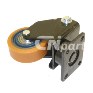 Zwenkgaffel compleet wiel 100x40mm hoogte 171mm