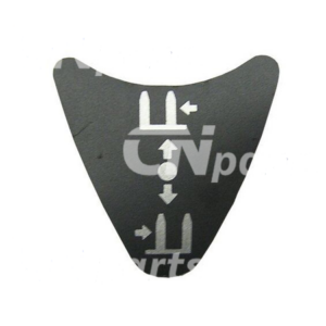 Bedieningssticker sideshift DJ Linde E14-02 335