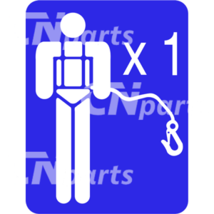 Veiligheidssticker Skyjack