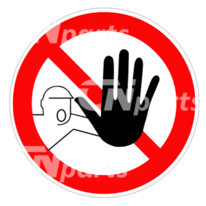 Veiligheidssticker Skyjack