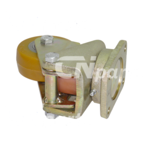 Zwenkgaffel compleet wiel 100x40mm hoogte 175mm