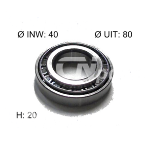 Lager wielnaaf Linde T25SF-01 1154 flenszijde