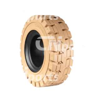 Volrubber voorband NM 18x7-8 op ruilvelg mogelijk.