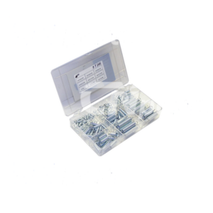 Assortiment trekveren 166 stuks