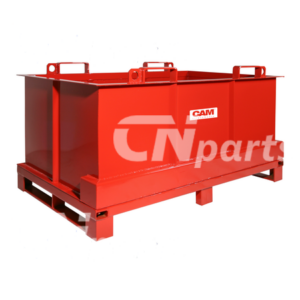 Bodemklepcontainer 750L