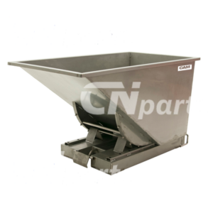 Kiepcontainer RVS 600L