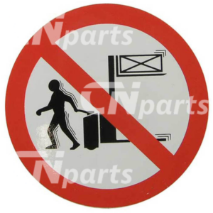 Veiligheidssticker 85mm