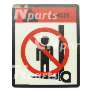 Veiligheidssticker mast Still RX20-16