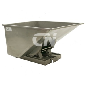 Kiepcontainer RVS 900L