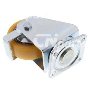 Zwenkgaffel compleet wiel 100x40mm hoogte 150mm