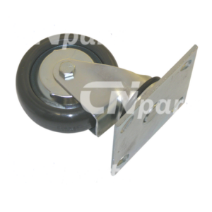 Zwenkgaffel compleet wiel 100x35mm hoogte 135mm